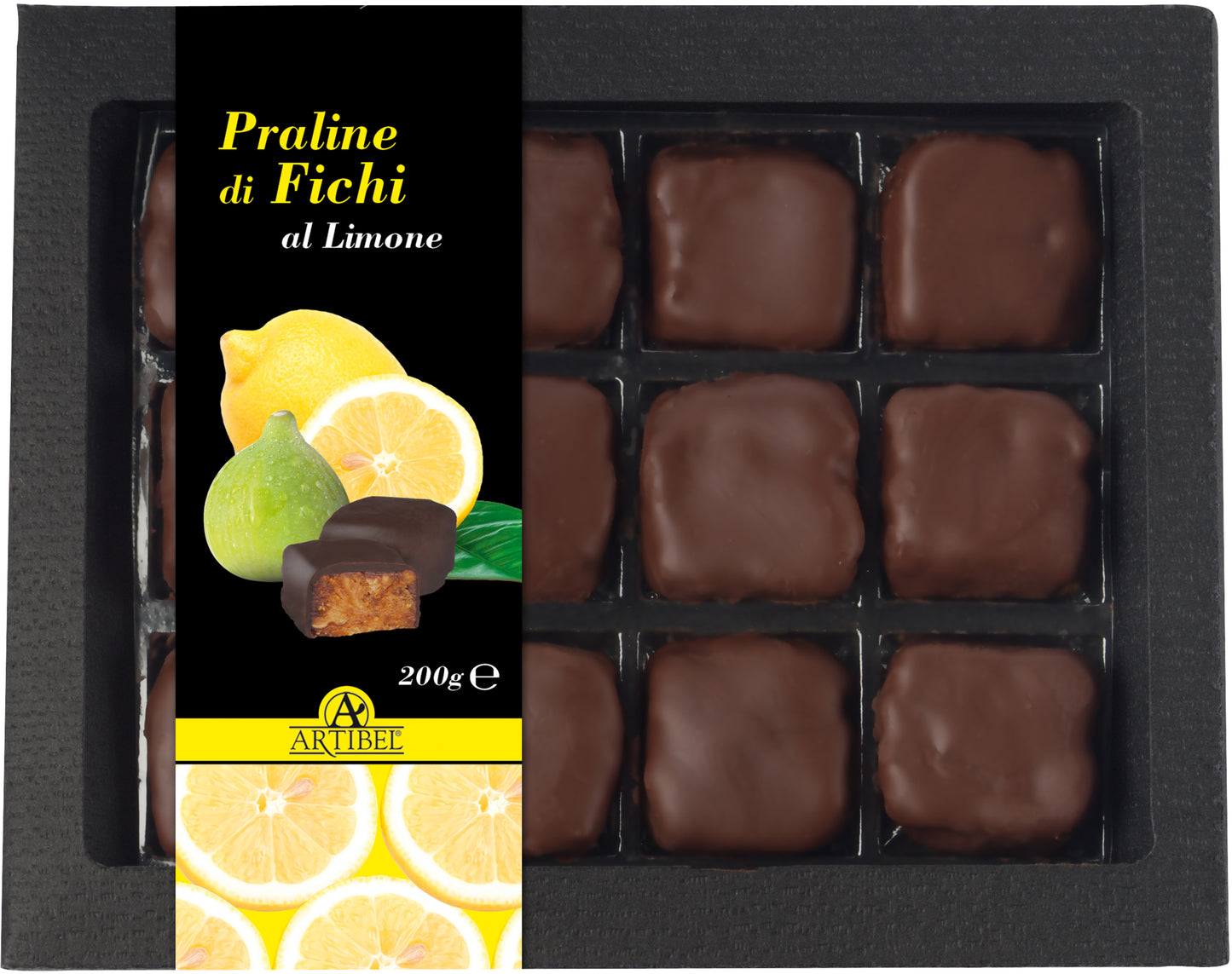 PRALINE DI FICHI "DOTTATTO" AL LIMONE 200g